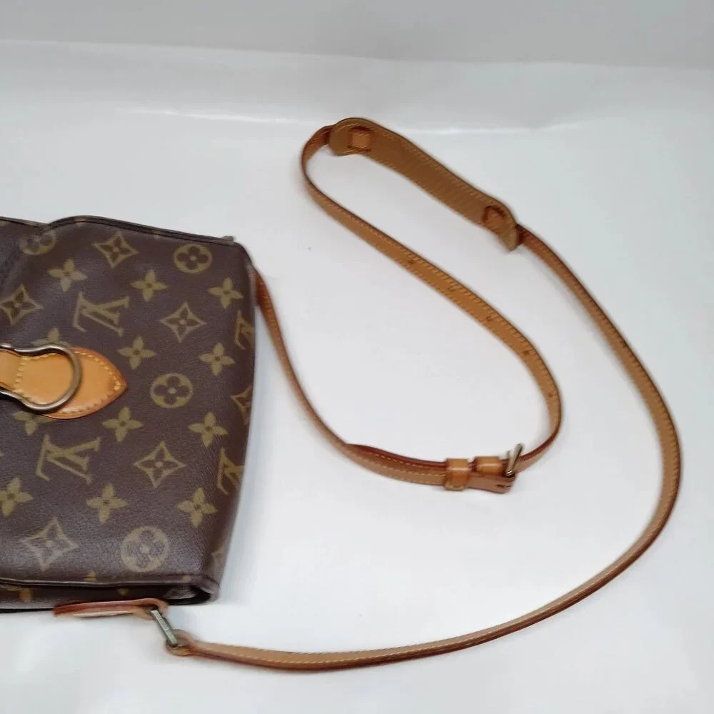 Authentic Louis Vuitton Saint Cloud Brown Monogram Shoulder Bag LCMON255-121925 - Picture 4 of 9